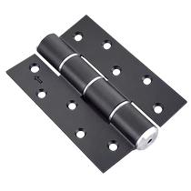 Invisible door fully automatic buffer adjustable hydraulic hinge rebound damping flat opening fixed automatic closing hardware hinge