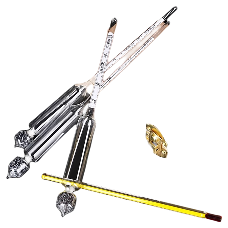 酒精计白酒度数测量计家用酿酒酒精测试仪酒度计酒度表高精度