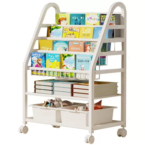 Книжная полка, книга с картинками, чтение, игрушка, простая система хранения, книжный шкаф