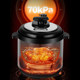 ຫມໍ້ຫຸງຕົ້ມລົມໄຟຟ້າ Xianke ຄົວເຮືອນຫຼາຍຫນ້າທີ່ເຮັດວຽກ stew 5l ຄວາມອາດສາມາດຂະຫນາດໃຫຍ່ double bile pressure cooker ຫມໍ້ຫຸງເຂົ້າຂະຫນາດນ້ອຍອັດຕະໂນມັດ