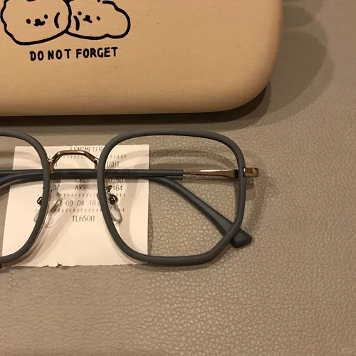 Модная тумана синяя коричневая коробка бокал миопий