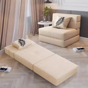 Sofa bed folding dual-purpose tatami lazy sofa bed