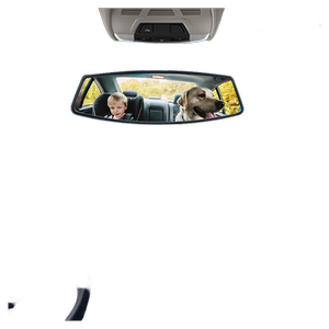 汽车车内后视镜粘胶大视野室内后视镜教练车电动车辅助反光倒车镜