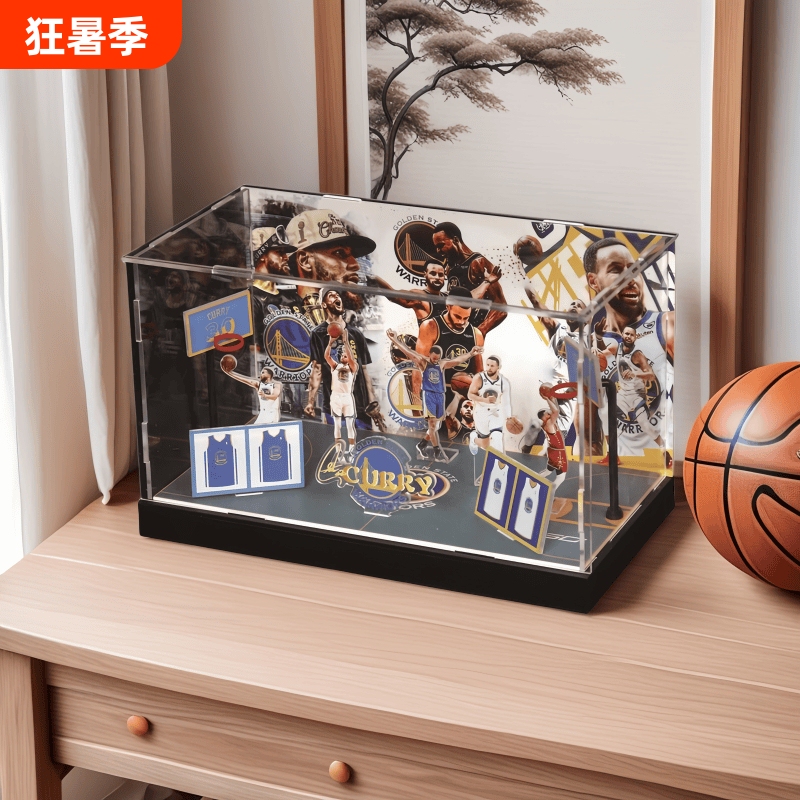 【Star Player Stadium Figurines】Curry, James, Kobe Collectible Figurines, Commemorative Merchandise, Birthday Gifts for Men