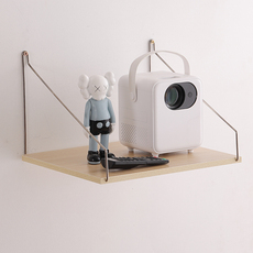 Штатив 投影仪支架免打孔托盘吊顶床头壁挂置物架落地投影机家用卧室放置台架子墙架挂壁墙固定小米投影机支架收纳盒