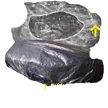 Electric vehicle no-wash disposable waterproof seat covers 50 pieces