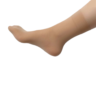 春夏松口女中筒天鹅绒防勾丝男女面膜袜短袜肉色肤色防滑优质耐磨