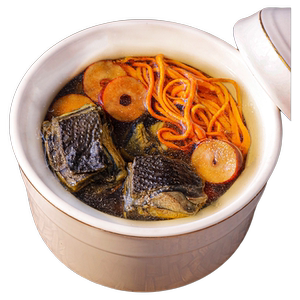 菜字头虫草花竹丝鸡汤乌鸡家用预制菜商用半成品加热即食炖汤料包