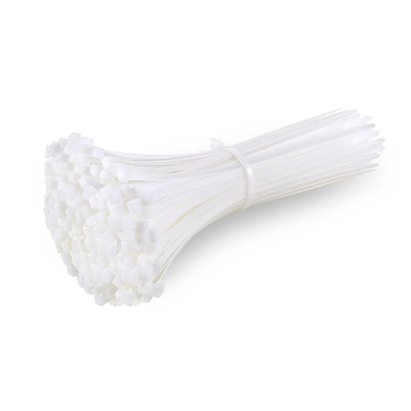 自锁式尼龙扎带黑白色大中小号易拉捆绑带塑料固定扎线捆扎束线带