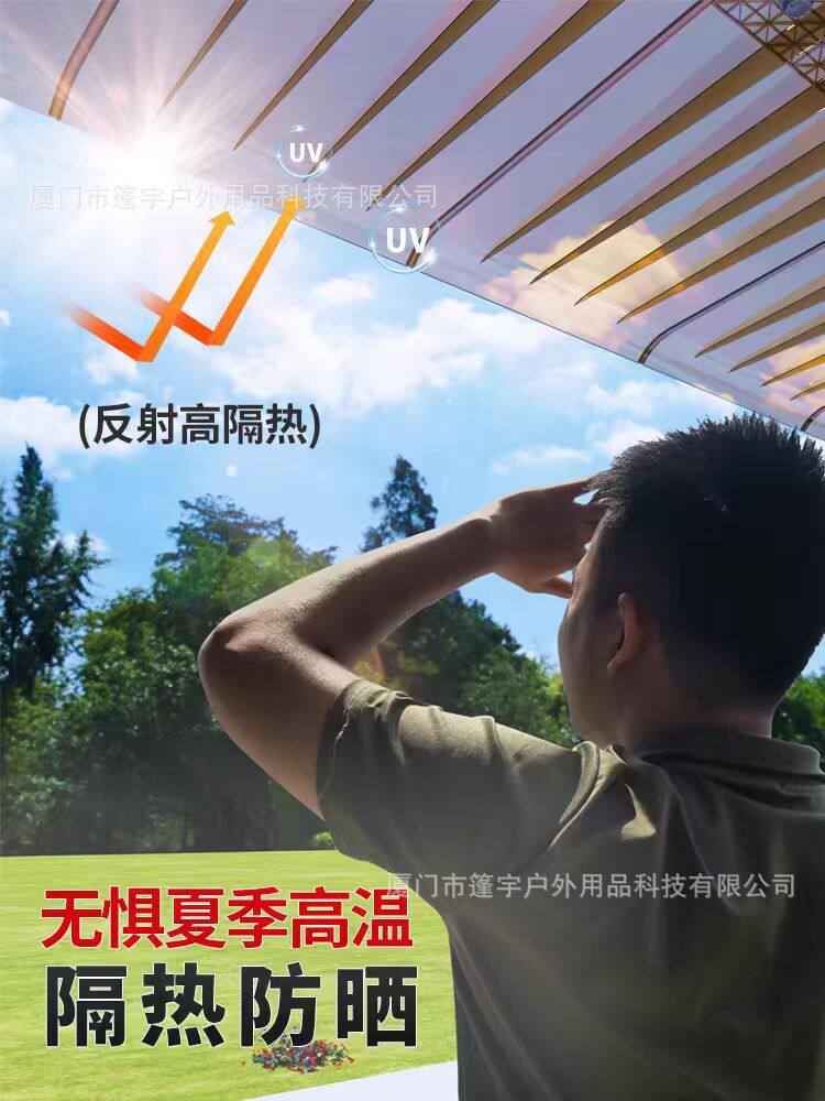 Навес pc透明雨棚无支架户外家用遮阳蓬屋檐阳台窗户配电箱插头防雨挡板 No brand