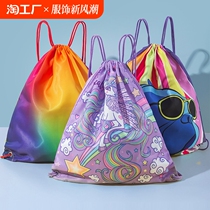 Swimming bag dry and wet separation womens swimsuit storage bag waterproof bag mens beach bag childrens backpack swimming equipment