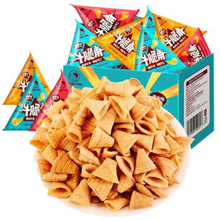 牛脆角妙脆角零食三角脆尖角脆虎牙脆海底同款捞儿时怀旧散装膨化