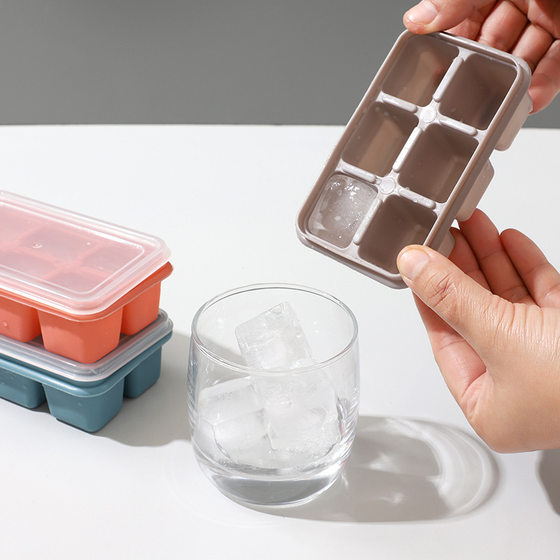아이스 큐브 금형 가정용 제빙 상자 실리콘 소프트 아이스 트레이 이유식 보충 냉동 얼음 공 작은 얼음 트레이 식품 등급