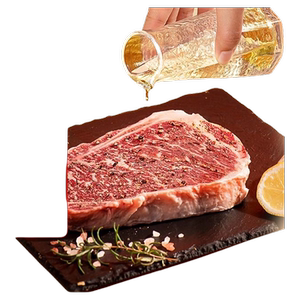 顶诺原切静腌牛排骨劲西冷带骨进口牛肉新鲜牛扒同款牛排整块厚切