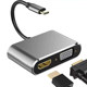 typec to hdmi apple macbook 컴퓨터에 적합 ipadmini 변환기 dp 전송 휴대 전화 연결 TV 고속 충전 usb 디스플레이 vga 케이블 Thunderbolt mac 확장 도크 인터페이스