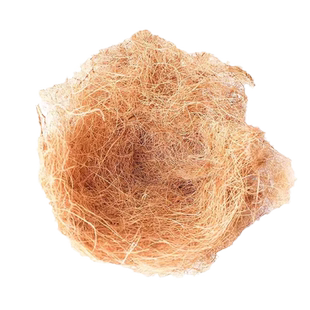 鸟窝垫料椰丝鹦鹉保暖草丝草编棕丝窝鼠繁衍木屑鸽子珍珠鸟鸟巢