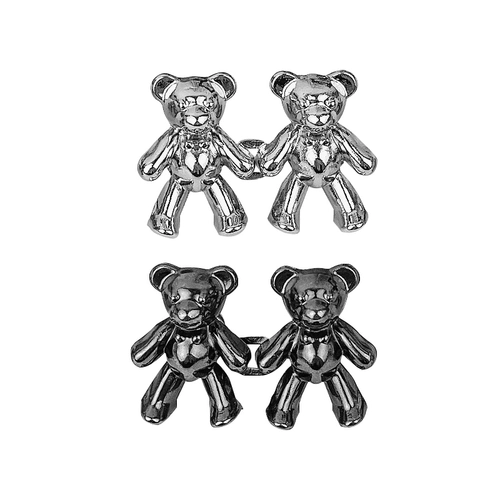 Корсет, высококлассные джинсы, брошь, штаны, булавка, с медвежатами