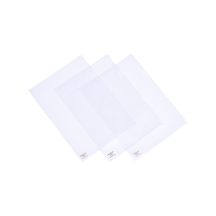 加厚单页夹a4单片l形型文件夹透明l夹插页试卷商务办公学生用简约边角