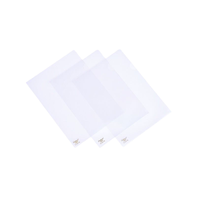 加厚单页夹a4单片l形型文件夹透明l夹插页试卷商务办公学生用简约边角