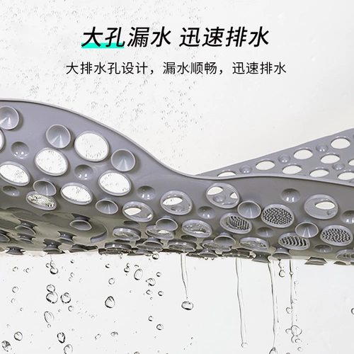 Противоскользящий коврик для ванной комнаты, противоскользящий водонепроницаемый коврик для ног, бытовой коврик для душа в ванной комнате, коврик на присоске для ванной комнаты