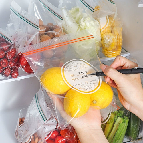 Двухлетние свежие пакет с пищевой продовольственной сумкой могут многократно использовать герметичные пакеты для упаковки сухих товаров для хранения уплотнения двойной замороженной пищи