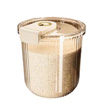 Rice bucket household insect-proof and moisture-proof tangerine peel bucket tea bucket iron bucket sealed rice cylinder flour storage tank