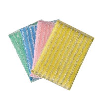 Dishwashing sponge thickened scrubbing king kitchen scouring pad cleaning cloth pot and dishwashing sponge non-stick oil wire