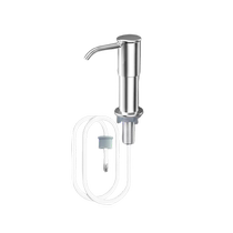 Dishwashing liquid sink press kitchen pressure extractor dishwashing sink dish basin stainless steel soap solution extension tube pump head