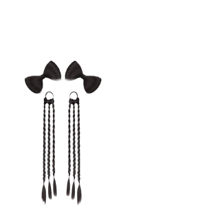 Children's wig braid ponytail boxing braid