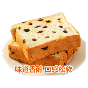 厚切果丁面包营养健康早餐代餐办公室下午茶休闲充饥饱腹吐司面包