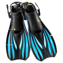 wave cross-border adjustable lace professional fins mens freestyle diving snorkeling training swimming equipment adult flippers
