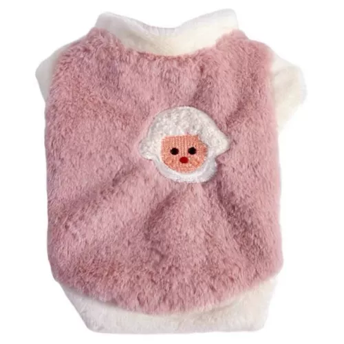 Высококачественная плюшевая домашняя кошка собака осень и зимняя одежда