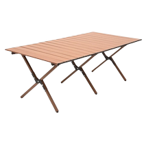 Outdoor folding table and chairs egg roll table portable picnic camping table and chairs stall table equipment supplies complete set