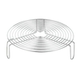 Kitchen steaming rack 304 stainless steel household steaming dish rack high-leg steamer steaming eggs small rice cooker steaming grid