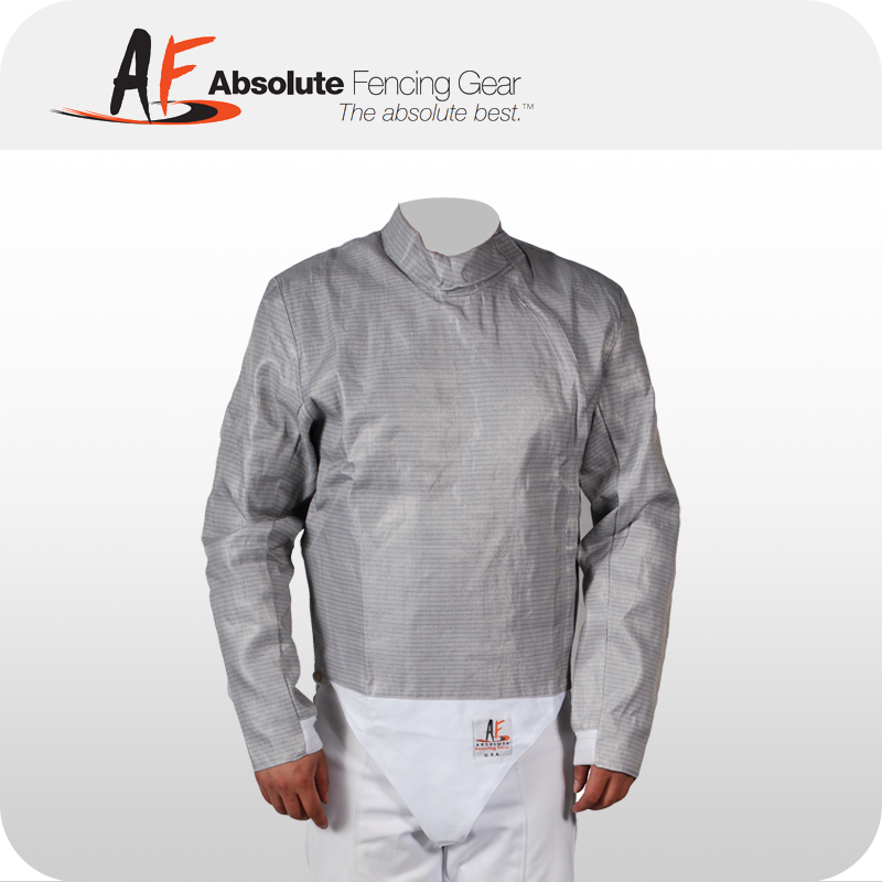AF Fencing Men's and Women's Sabre Metal Suit Competition Training Conductive Clothing FIE Certified Antioxidant Printable Characters