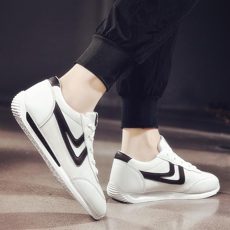 2022 Summer new tide small white shoes men's shoes breathable Han edition trend hundred and board shoes men's sports casual shoes
