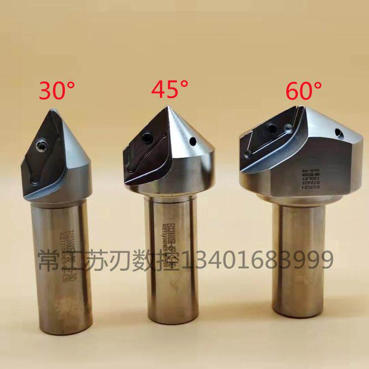舍弃式ECC31005R长刃倒角刀杆30度45&deg; 60&deg; XCET310404倒角刀片