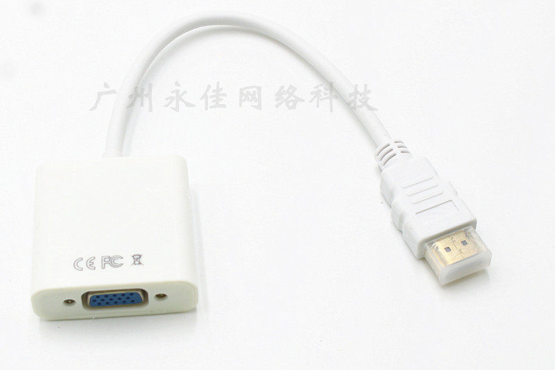 With chip HDMI to VGA line miniHDMI to VGA line tablet display TV projection video line