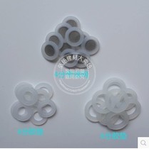 4 minutes 6 minutes 1 inch silicone gasket rubber white silicone PTFE high temperature flat gasket with mesh sealing ring gasket