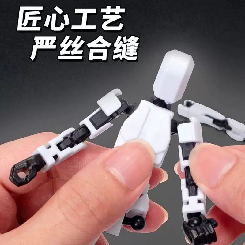 Doll, constructor, multi-joint movable minifigure, 3D, DIY