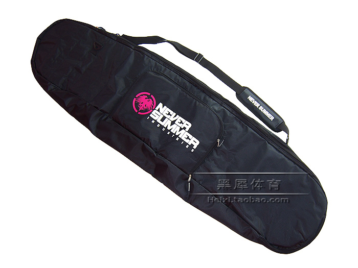 Black Rhinoceros veneer board bag shoulder double shoulder ski can be put on the holder snowshoe protective gear helmet bag