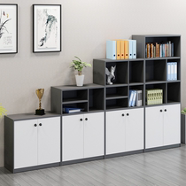 Simple lockers office furniture filing cabinet low cabinet wooden bookcase storage cabinet tea cabinet office data cabinet