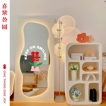 Wedding room decorated electrostatic window with a female wedding special wedding arrangement wall with glass window sticker