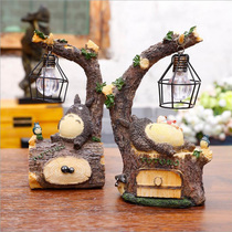 zakka grocery decorations swing Miyazaki Jun Long cat Little night light Ins girl Heart Romantic Creative Birthday Gift
