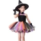 Halloween phù thủy cosplay phù thủy váy nhập vai trẻ em bên giả trang váy cưới cô gái váy đầm cho be gái 14 tuổi