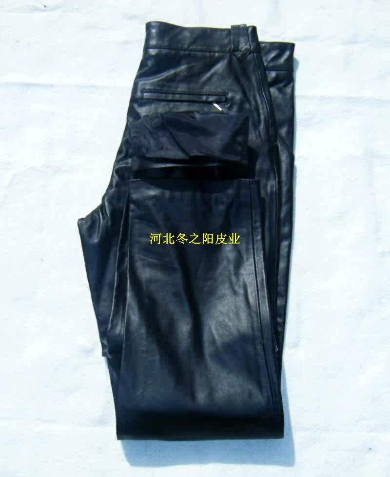 Pantalon cuir homme pour hiver - Ref 1479137 Image 11