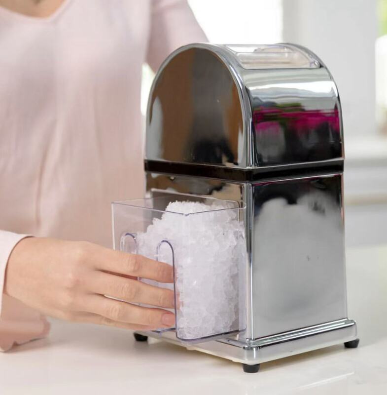 Bar Qihang Electric Ice Crusher, Fully Automatic Mojito Ice Crusher, Oyster Plating Ice Crusher