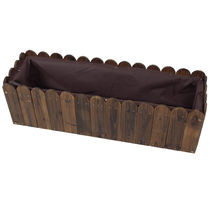 Embalter Wood Flower Case Wooden Solid Wood Flower Groove Flower Pool Outdoor Patio Balcony Terrace Combination Sales of Flower Pots Wooden Boxes