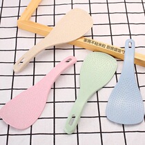 Rice spoon thickened non-stick wheat straw rice spoon Household rice kitchen cooking spoon Rice cooker rice shovel kitchen
