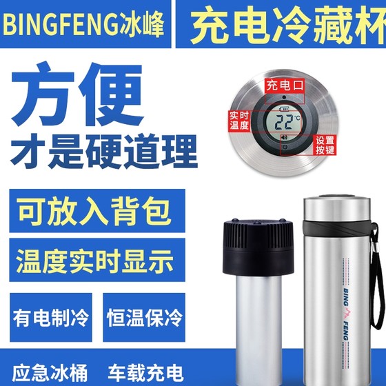 Bingfeng Insulin Refrigerator Box Portable Portable Mini Medicine Small Refrigerator Refrigerator Cup Non-Charging Refrigeration Car